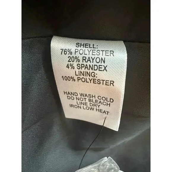 NWT Lulus Captain's Blog Black Double-Breasted Coat/Dress in  Black Size M - Picture 11 of 15